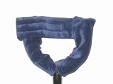 Axe Hugger in Smooth Velvet for Standard Stand with Hugger Strap in Blue 