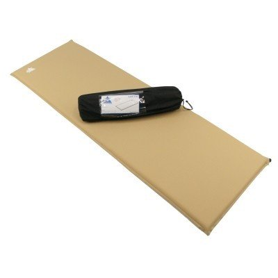 10T Isomatte Selbstaufblasbar SAM 370, beige, 198x63x3,7 cm