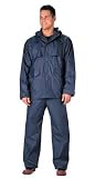 NAVY BLUE MICROLITE RAINSUIT