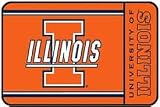 ILLINOIS FIGHTING ILLINI DOOR MAT - 20 X 30