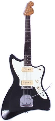 MusicalInstruments: SX SJM62 Electric Guitar Black Finish