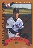Rolando Viera, Sarasota Red Sox - Red Sox Affiliate Autographed Card