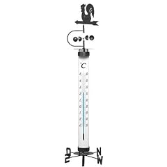TFA 12.2035 Gartenthermometer mit Windfahne 140 cm