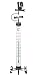 Garten & Freizeit : TFA 122035 Gartenthermometer mit Windfahne 140 cm