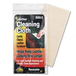 Leather cleaning cloths