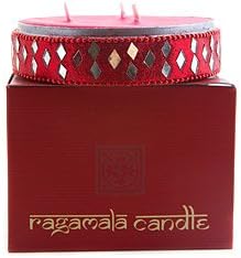 Ragmala Beaded Candle In Paper Box - Tonic