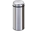 Open'up - OP-50L - Poubelle Automatique - Ronde - 50 L - Inox Brillant