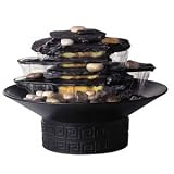 HoMedics WFL-ROCK EnviraScape Illuminated Rock Garden Relaxation Fountain