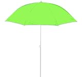 Parasol de plage inclinable rond 1m80 Vert anis