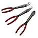 Sunex International 3704 3 Pc. 11" Long Hose Gripper and Cutting Pliers Set