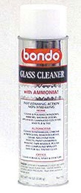 "BONDO "715 GLASS CLEANER W/AMMONIA