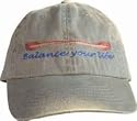 BALANCE YOUR LIFE Embroidered Kayaking & Paddling Hat