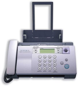 Childrens Toyshop  Computer : Sharp Inkjet Fax Machine UXBS60H with TAM 14.4Kbps Modem 0.3Mb Memory 3.2Kg W354xD247xH138mm Ref UXBS60H