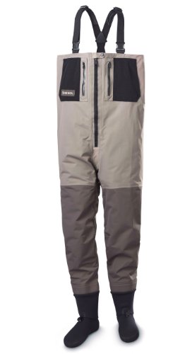 Freestone Zippered Stockingfoot Waders - Brown 