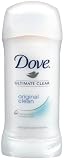 Dove Ultimate Clear Anti Perspirant & Deodorant, Original Clean 2.6oz. (Pack of 4) 315MSD2NAAL. SL160 Dove Ultimate Clear Anti Perspirant & Deodorant, Original Clean 2.6oz. (Pack of 4)