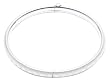 Sterling Silver Children's Heart Bangle Bracelet