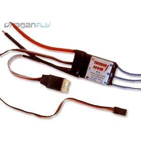 Thunder Power Smart Guide 25A Programmable Brushless Motor Speed Controller ESC 2-3 Li-Poly Cells by Thunder Power Batteries