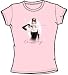 Audrey Hepburn BREAKFAST IN PINK Juniors Size Tee