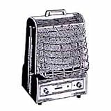 Tpi Corp 1500W Elect Fan-Forced Heater 198TMC
