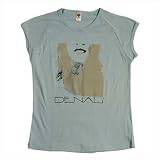 DENALI - Face - Baby Blue Sleeveless Women's / Girls T-shirt (Girlie / Babydoll)