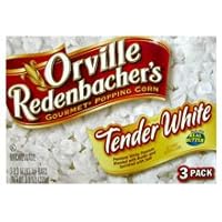 Orville Redenbacher Tender White Popcorn 3ct Box - 6 Unit Pack