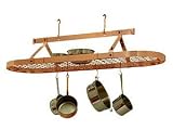 Review Enclume Design Products, Inc.  / Enclume PR16AWG-CP Premier Copper Oval Pot Rack with Grid 60-in.