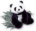 Plush Panda Bear,Bamboo Panda 17