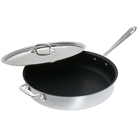 Click here to buy All-Clad Master Chef 2 6-Quart Nonstick Saute Pan by All-Clad.
