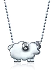 Alex Woo "Little Signs Animals" Silver Sheep Pendant Necklace
