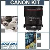 Canon TS-E 24mm f/3.5L II Tilt-Shift Lens - USA Warranty - Advanced Kit - w ....
