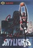Glen Rice, Miami Heat, 1993 Upper Deck Skylights Autographed Card