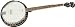 Musical Instruments : Rogue B30 Deluxe 30-Bracket Banjo with Aluminum Rim