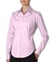 Bill Blass Premium Ladies? Stretch Poplin - Pink, Large
