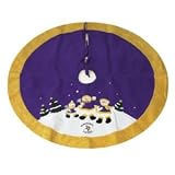 Minnesota Vikings NFL Snowman Holiday Tree Skirt (48")