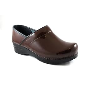 Click here to buy Professional in Brown Patent Leather by Sanita.