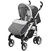 Baby : MiaModa Libero Stroller- Gray Grid