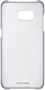 Galaxy S7 Edge, Official Genuine Samsung S7 Edge Clear Protective Back Cover (EF-QG935C) 5.5" (Black)