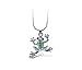 Puzzled Frog Fashionable Necklace/Pendant Jewelry - Animals Collection - Unique Gift and Souvenir - Item #6306