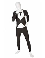 Apparel: Morphsuits Premium Tuxedo  XL, Black / White, X-Large - Morphsuits