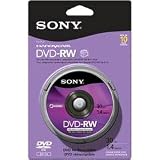 Sony 10DMW30RS2P 8cm DVD-RW, 10-Pack (Skin pack)