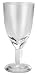 Zak Designs Triangle Clear 15-ounce Goblet, Set of 4