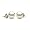 14K Yellow Gold 6-6.5mm White Akoya Saltwater Cultured Pearl Stud Earrings AAA Quality
