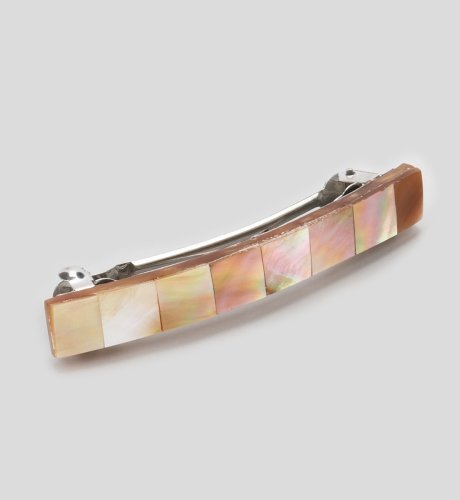 Rectangle Shell Barette