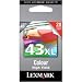 Lexmark 18YX143E 43XL Tintenpatrone dreifarbig hohe Kapazit�t 500 Seiten