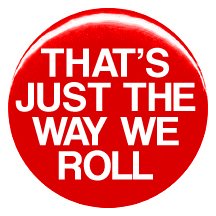 1" Jonas Brothers "That's Just the Way We Roll" Button/Pin