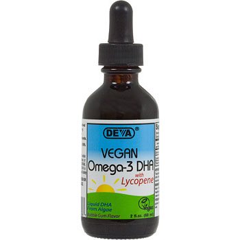 Vegan Omega-3 DHA with Lycopene - 2 oz - Liquid Vegan Omega-3 DHA with Lycopene - 2 oz - Liquid