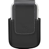 BlackBerry Bold 9000 OEM Black Leather Holster with Swivel Belt Clip HDW-19592-001