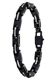 Black Ionic Plated Stainless Steel Bracelet