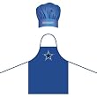 Dallas Cowboys NFL Barbeque Apron and Chef's Hat