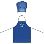 Dallas Cowboys Nfl Barbeque Apron And Chefs Hat